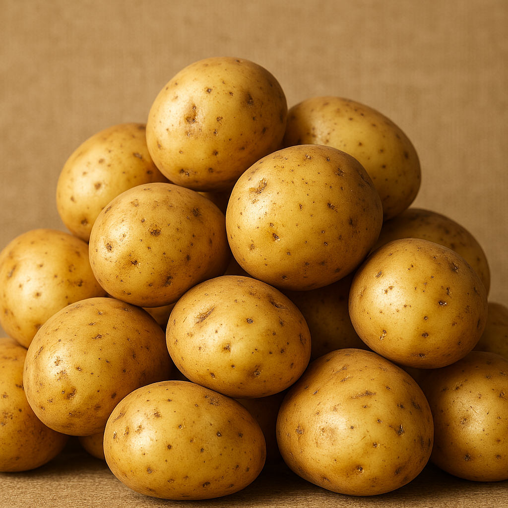 A pile of potatoes